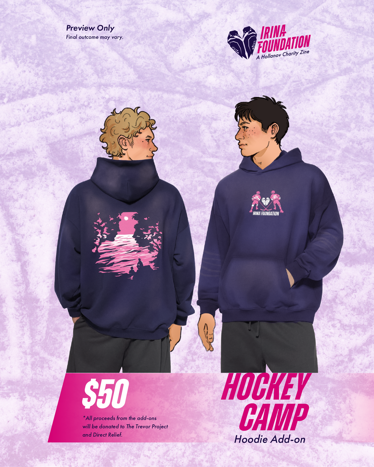 Irina Foundation Hockey Camp Hoodie